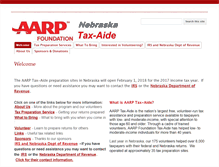 Tablet Screenshot of nebraskataxaide.org